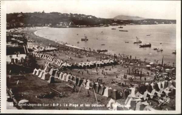 Saint-Jean-de-Luz Plage Coteaux Bordagains