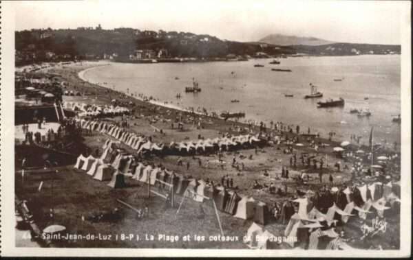 Saint-Jean-de-Luz Plage Coteaux Bordagains