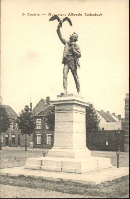 Roulers Monument Albrecht Rodenbach