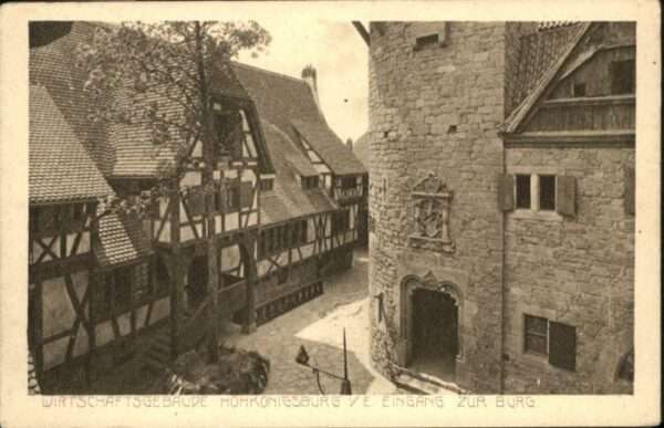 Hohkoenigsburg Haut-Koenigsbourg Hohkönigsburg Elsass Burg Wirtschaftsge