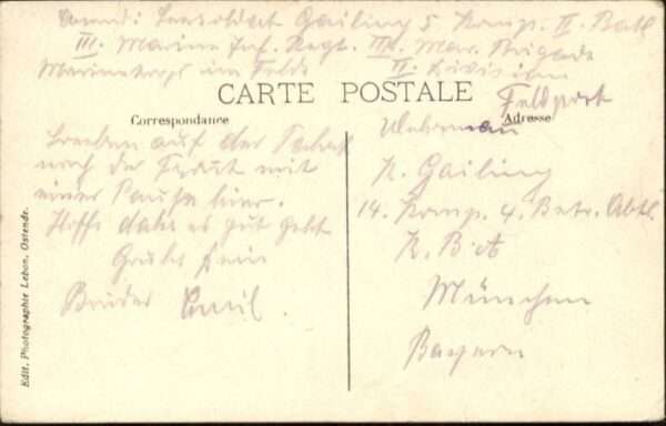 Ostende Oostende Ostende Poste – Bild 2