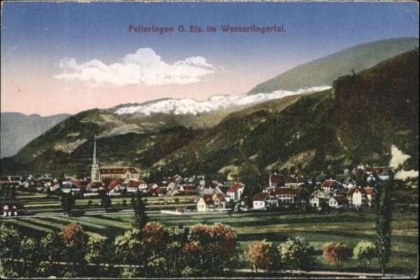 Felleringen Elsass Wesserlingertal