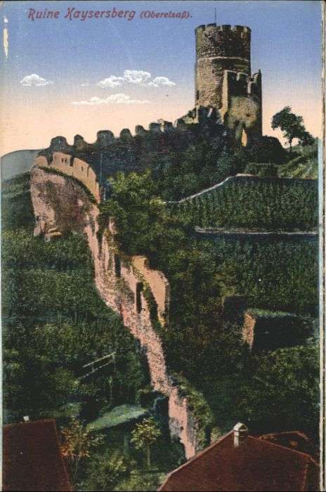 Kaysersberg Ruine Elsass