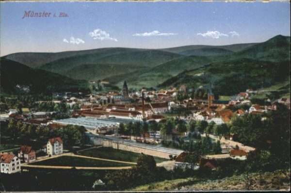 Munster Haut Rhin Elsass Münster_Elsass