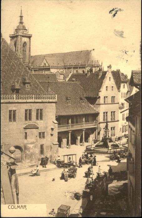 Colmar Haut Rhin Elsass Colmar Kaufhaus Martinskirche Schwendib