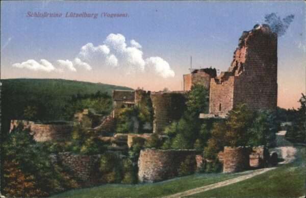 Luetzelburg Lothringen Lützelburg Schlossruine Vogesen