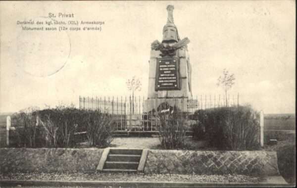 Saint-Privat Denkmal Monument XII.Armeekorps