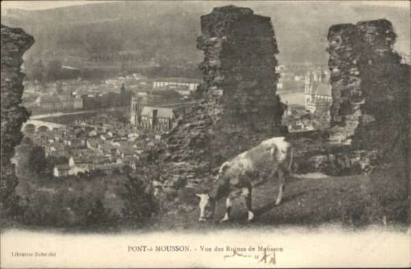 Pont-a-Mousson Ruines Mousson Kuh