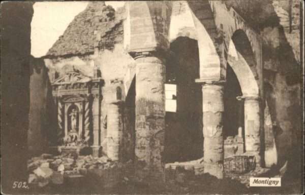 Montigny Meurthe-et-Moselle Montigny Zerstörung
