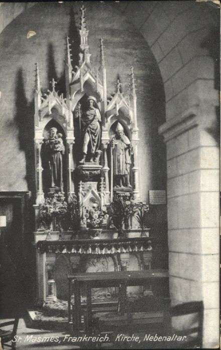 Saint-Masmes Kirche Altar