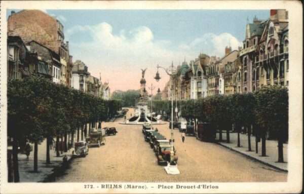 Reims Champagne Ardenne Reims Marne Place Drouet-d_Erlon