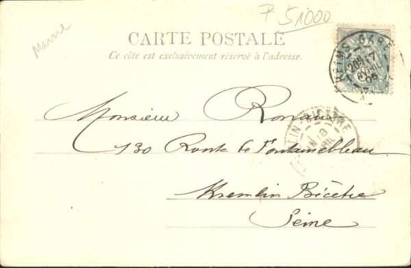 Chalons Marne Place Republique Pferd Kutsche – Bild 2