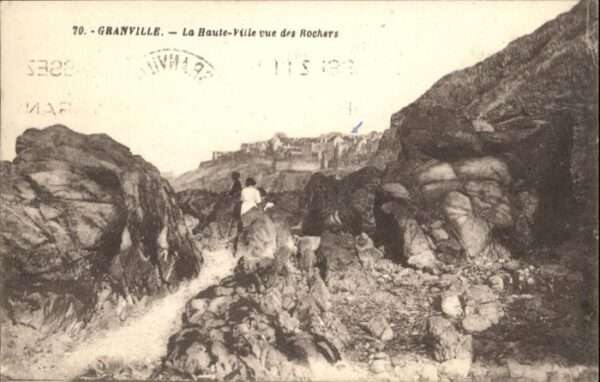 Granville Manche Haute-Ville Rochers