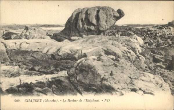 Iles Chausey Rocher Elephant