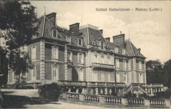 Mulcey Lothringen Schloss Bathelemont