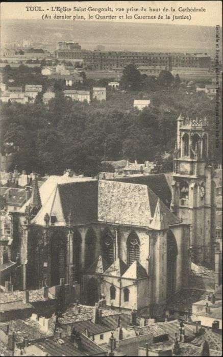 Toul 54 Toul Eglise Saint-Genoult Cathedrale