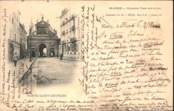 Nancy Lothringen Nancy Porte Saint-Georges