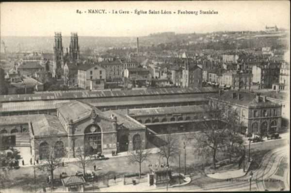 Nancy Lothringen Nancy Gare Eglise Saint-Leon Faubourg S
