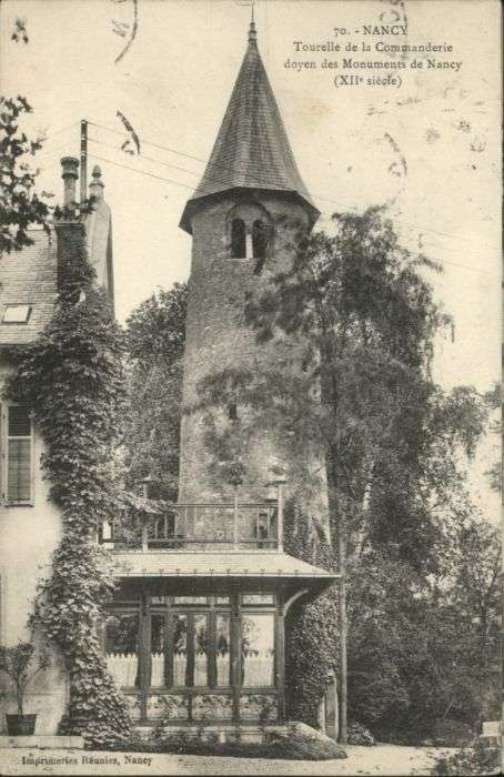 Nancy Lothringen Nancy Tourelle Commanderie Doyen Monume