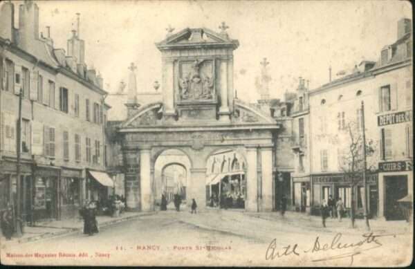 Nancy Lothringen Nancy Porte Saint-Nicolas