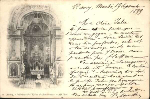 Nancy Lothringen Nancy Eglise Bonsecours