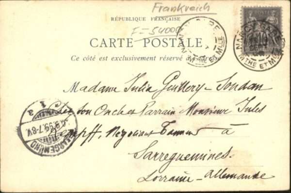 Nancy Lothringen Nancy Eglise Bonsecours – Bild 2