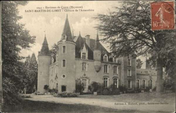 Saint-Martin-du-Limet Chateau Ansaudiere