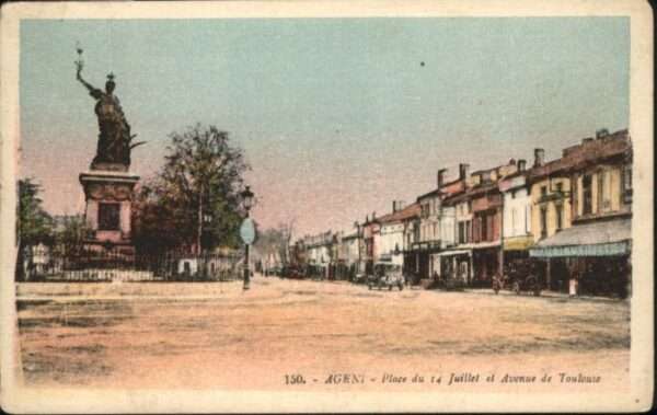 Agen Place 14 Juillet Avenue Toulouse