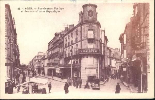 Agen Rue Grande-Horloge Boulevard Republique
