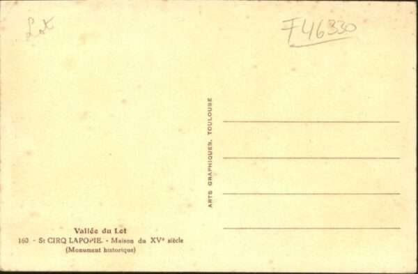 Saint-Cirq-Lapopie Vallee Lot Maison – Bild 2