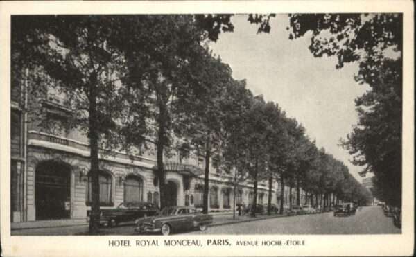 Paris Avenue Hoche-Etoile Hotel Royal Monceau