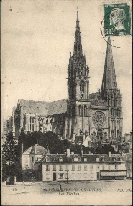 Chartres 28 Chartres Cathedrale Fleches
