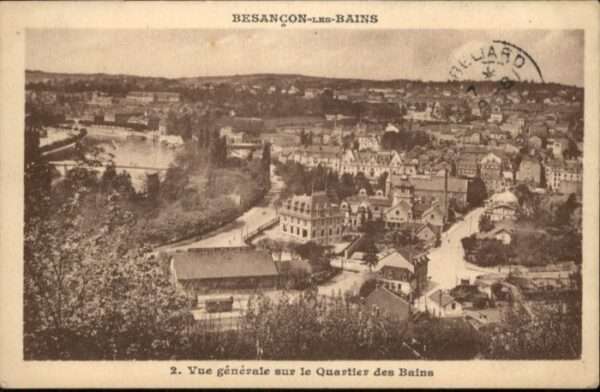 Besancon Doubs Besancon Bains Quartier