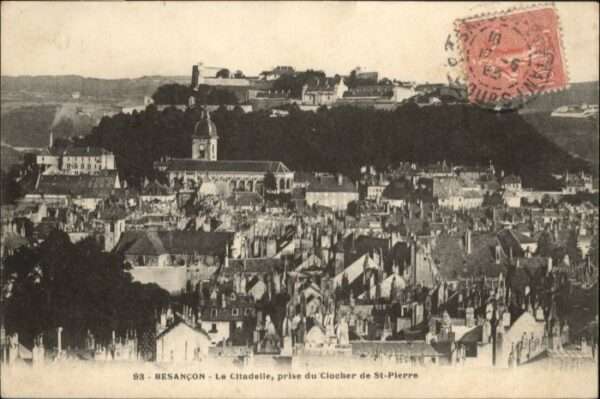 Besancon Doubs Besancon Citadelle Clocher St. Pierre