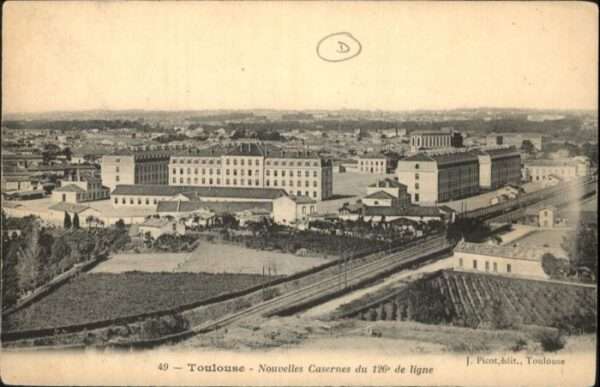 Toulouse Haute-Garonne Toulouse Caserne 126.