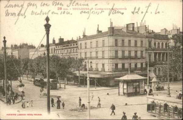 Toulouse Haute-Garonne Strassenbahn Carrefour Lafayette