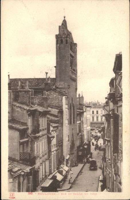 Toulouse Haute-Garonne Toulouse Rue Eglise Taur