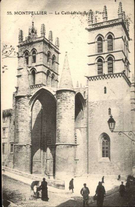 Montpellier Herault Montpellier Cathedrale Saint-Pierre