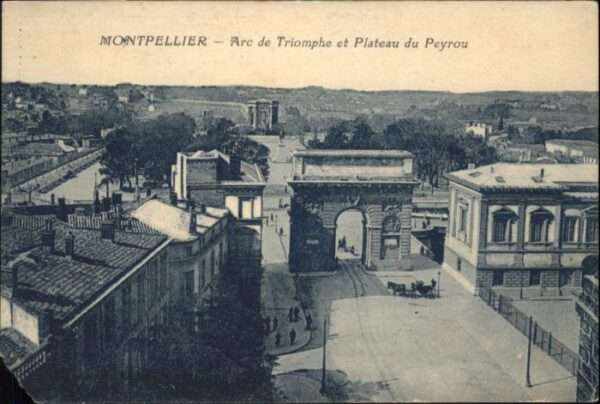 Montpellier Herault Montpellier Arc de Triomphe Plateau Pey