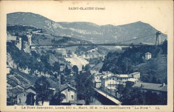 Saint-Claude Jura Pont Suspendu
