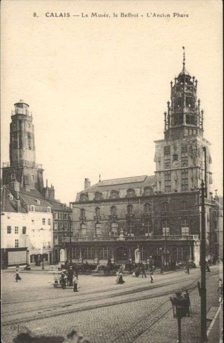 Calais Musee Beffroi Phare Leutturm