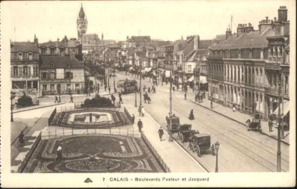 Calais Strassenbahn Boulevard Pasteur Jacquard