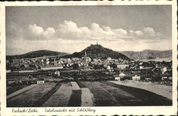 Forbach Lothringen Lothringen Schlossberg
