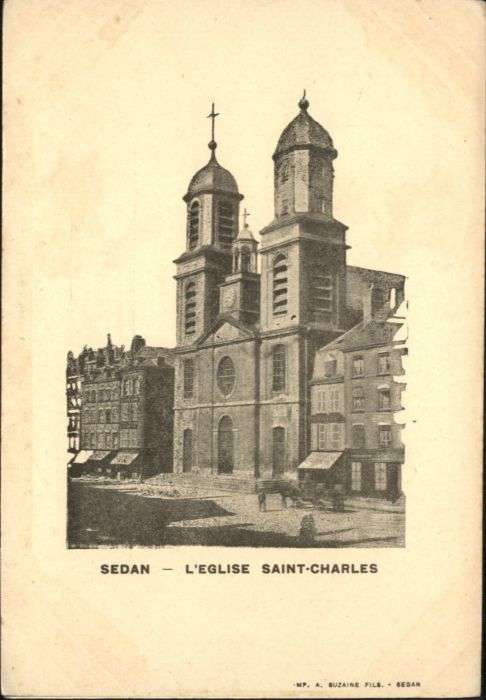 Sedan Ardennes Sedan Eglise Saint-Charles