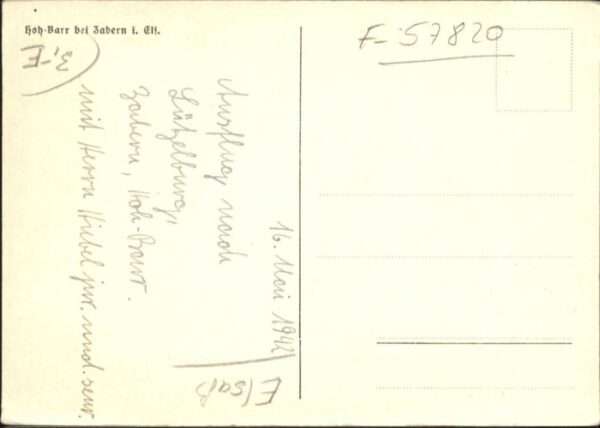 Saverne Bas Rhin Alsace Burg_Hohbarr Zabern Elsass – Bild 2