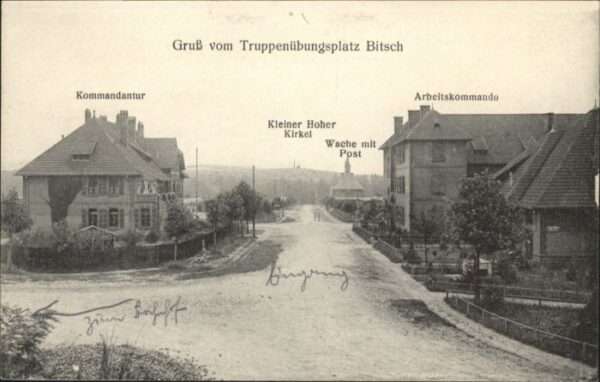 Bitsch Lothringen Bitsch Truppenübungsplatz Kommandantur
