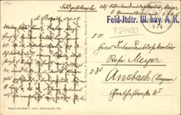 Longwy Lothringen Longwy Zerstörung – Bild 2