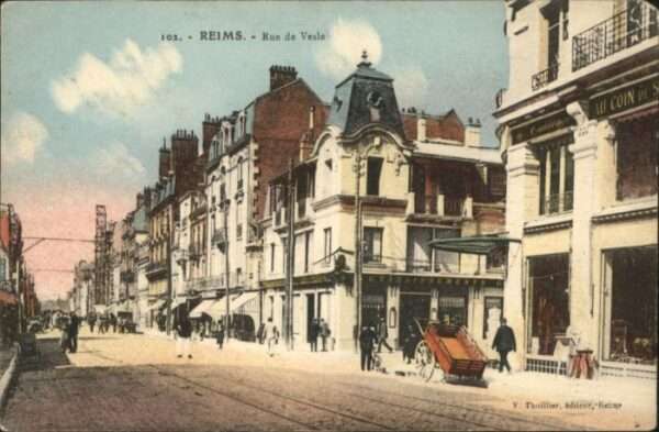 Reims Champagne Ardenne Reims Rue Vesle
