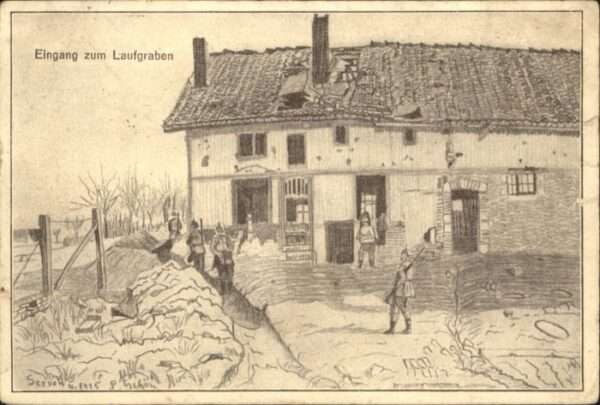 Servon Manche Künstler L. Schön *