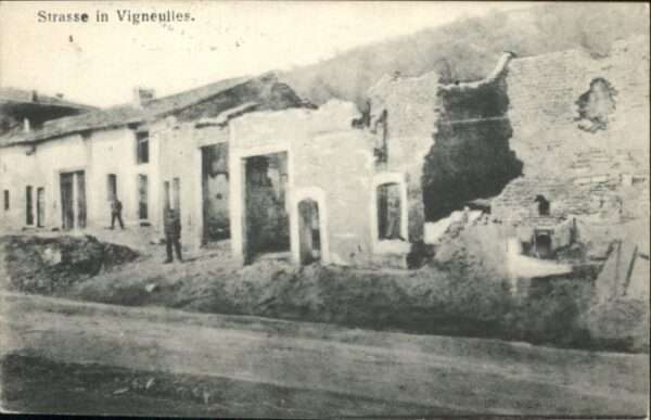 Vigneulles Kirche Zerstörung